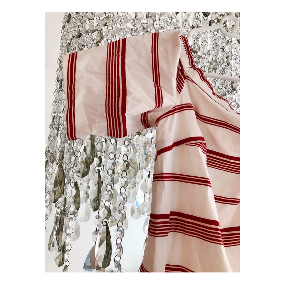 club monaco red and white dress Red and white striped dress. Club Monaco. Size 0